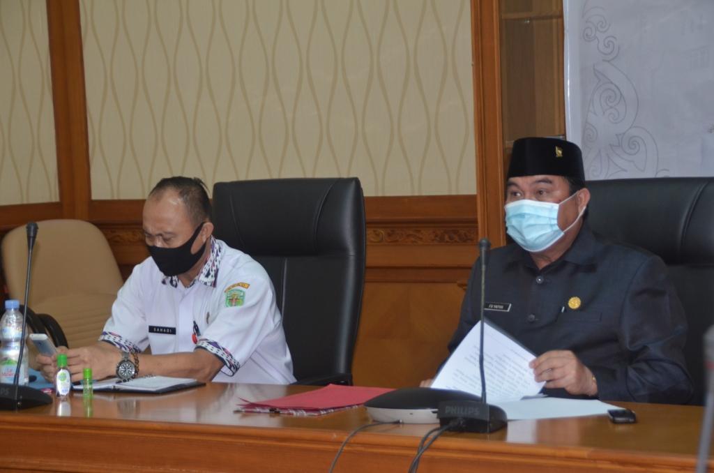 Nota Kesepakatan Rancangan KUA & PPAS RAPBD Tahun Anggaran 2021